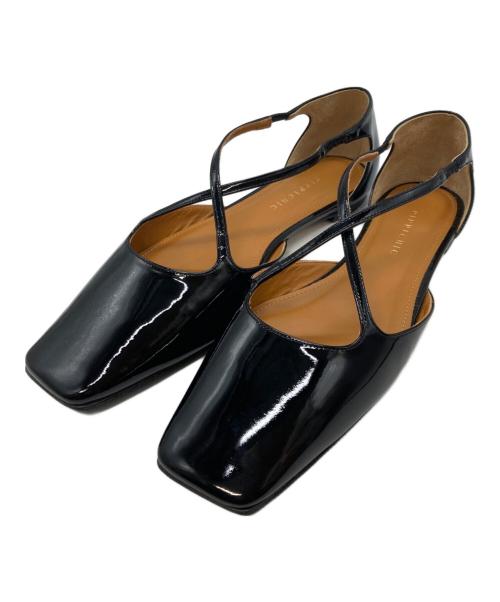 Pippichic（ピッピシック）Pippichic (ピッピシック) AMBER TOE SHOES 6 ブラック サイズ:38の古着・服飾アイテム