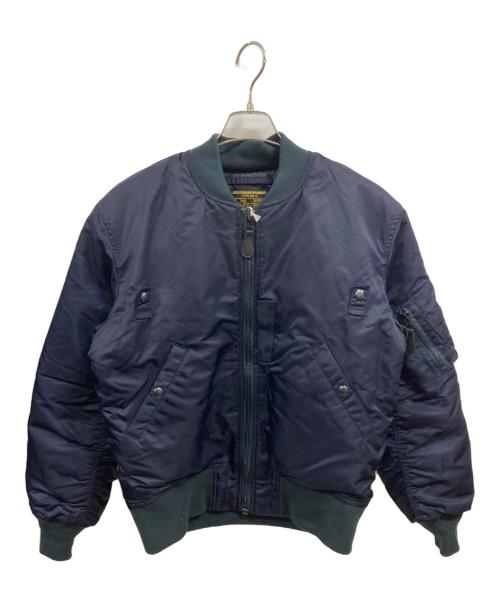 waiper（ワイパー）WAIPER (ワイパー) 米軍 最初期型 MA-1フライトジャケット ネイビー サイズ:Ｍの古着・服飾アイテム
