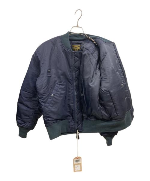 waiper（ワイパー）WAIPER (ワイパー) 米軍 最初期型 MA-1フライトジャケット ネイビー サイズ:Ｍの古着・服飾アイテム