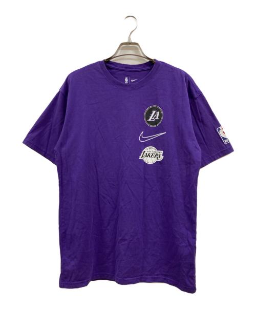 NIKE（ナイキ）NIKE (ナイキ) Los Angeles Lakers City Edition Loose Fit T-shirt パープル サイズ:Sの古着・服飾アイテム
