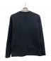 maison kitsune (メゾンキツネ) FOX HEAD PATCH REGULAR LONG-SLEEVED TEE-SHIRT　FU00163KJ0010 ブラック サイズ:XS：6000円