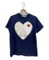 PLAY COMME des GARCONS（プレイコムデギャルソン）の古着「Tシャツ」｜ネイビー