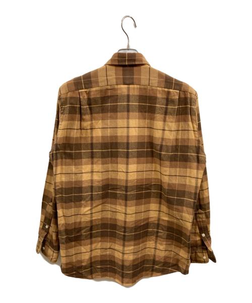 POLO RALPH LAUREN（ポロ・ラルフローレン）POLO RALPH LAUREN (ポロ・ラルフローレン) チェックシャツ ブラウン サイズ:Sの古着・服飾アイテム