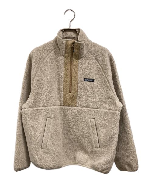 Columbia（コロンビア）Columbia (コロンビア) W Crystal Bend Half Zip Fleece アイボリー サイズ:Ｍの古着・服飾アイテム
