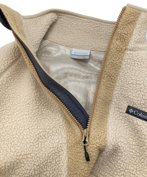 Columbia（コロンビア）Columbia (コロンビア) W Crystal Bend Half Zip Fleece アイボリー サイズ:Ｍの古着・服飾アイテム