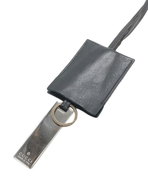 GUCCI（グッチ）GUCCI (グッチ) クロシェット ブラック×シルバーの古着・服飾アイテム