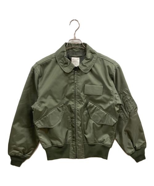 HOUSTON（ヒューストン）HOUSTON (ヒューストン) CWU-36P FLIGHT JACKET カーキ サイズ:Sの古着・服飾アイテム