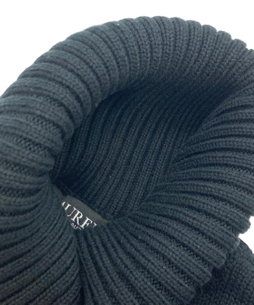 LAUREN RALPH LAUREN（ローレンラルフローレン）LAUREN RALPH LAUREN (ローレンラルフローレン) 刺繍タートルネックニット ブラック サイズ:Lの古着・服飾アイテム