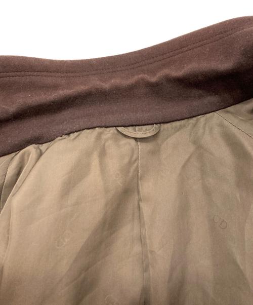 Christian Dior（クリスチャン ディオール）Christian Dior (クリスチャン ディオール) ダブルチェスターカシミヤコート ブラウン サイズ:Sの古着・服飾アイテム