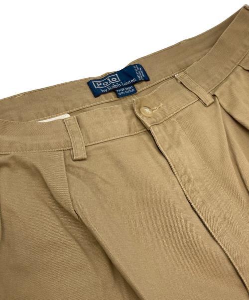 POLO RALPH LAUREN（ポロ・ラルフローレン）POLO RALPH LAUREN (ポロ・ラルフローレン) ハーフパンツ ベージュ サイズ:34の古着・服飾アイテム