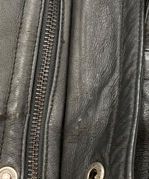 ST JOHN'S BAY（セントジョンズベイ）ST JOHN'S BAY (セントジョンズベイ) レザージャケット ブラック サイズ:XLの古着・服飾アイテム