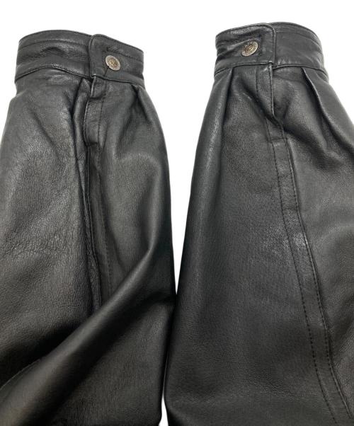 ST JOHN'S BAY（セントジョンズベイ）ST JOHN'S BAY (セントジョンズベイ) レザージャケット ブラック サイズ:XLの古着・服飾アイテム