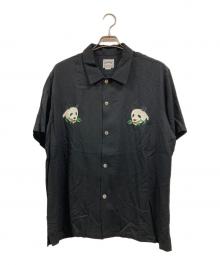 HOUSTON（ヒューストン）の古着「シャツ」｜ブラック