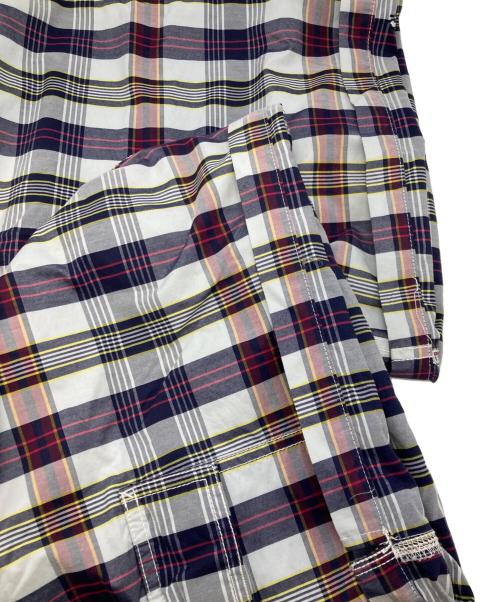 POLO RALPH LAUREN（ポロ・ラルフローレン）POLO RALPH LAUREN (ポロ・ラルフローレン) スイムショーツ ホワイト×ネイビー サイズ:Ⅼの古着・服飾アイテム