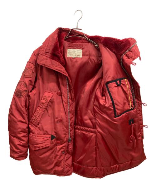 AVIREX（アヴィレックス）AVIREX (アヴィレックス) N-3Bタイプコート レッド サイズ:Lの古着・服飾アイテム