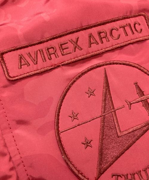 AVIREX（アヴィレックス）AVIREX (アヴィレックス) N-3Bタイプコート レッド サイズ:Lの古着・服飾アイテム