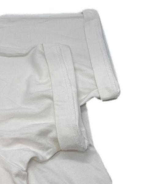 LACOSTE（ラコステ）LACOSTE (ラコステ) ルーズフィットヘビーウェイトバックプリントTシャツ ホワイト サイズ:XLの古着・服飾アイテム