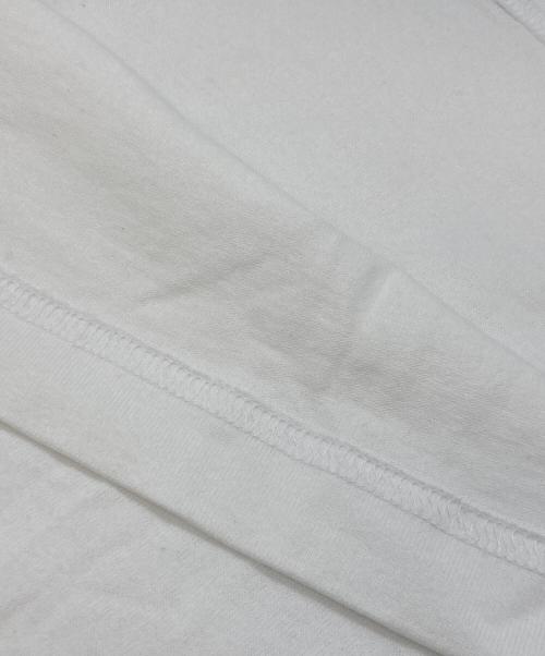 LACOSTE（ラコステ）LACOSTE (ラコステ) ルーズフィットヘビーウェイトバックプリントTシャツ ホワイト サイズ:XLの古着・服飾アイテム