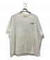 LACOSTE（ラコステ）の古着「ルーズフィットヘビーウェイトバックプリントTシャツ」｜ホワイト