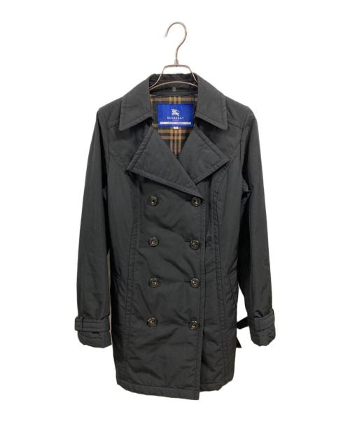 BURBERRY BLUE LABEL（バーバリー ブルー レーベル）BURBERRY BLUE LABEL (バーバリー ブルー レーベル) コート ブラック サイズ:38の古着・服飾アイテム