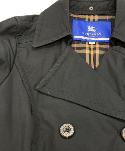 BURBERRY BLUE LABEL（バーバリー ブルー レーベル）BURBERRY BLUE LABEL (バーバリー ブルー レーベル) コート ブラック サイズ:38の古着・服飾アイテム