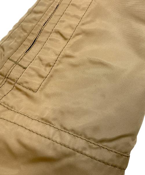 BURBERRY BLUE LABEL（バーバリー ブルー レーベル）BURBERRY BLUE LABEL (バーバリー ブルー レーベル) ファー付コート ベージュ サイズ:40の古着・服飾アイテム