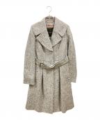 MACKINTOSH LONDONマッキントッシュ ロンドン）の古着「ベルト付コート」｜グレー