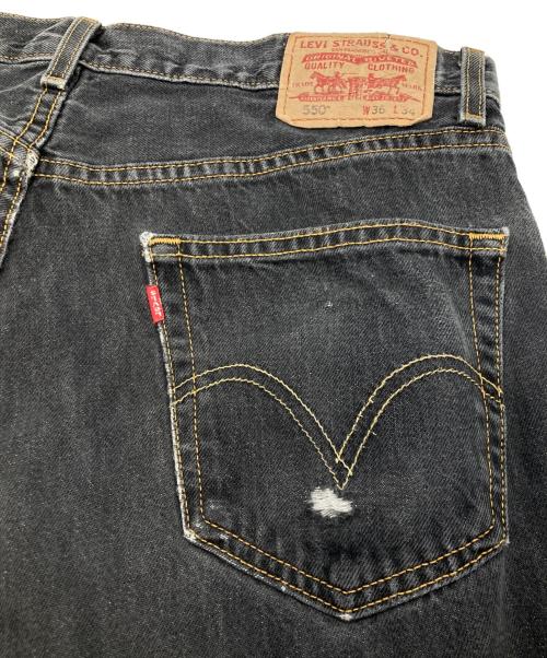 LEVI'S（リーバイス）LEVI'S (リーバイス) 550デニムパンツ ブラック サイズ:36/34の古着・服飾アイテム