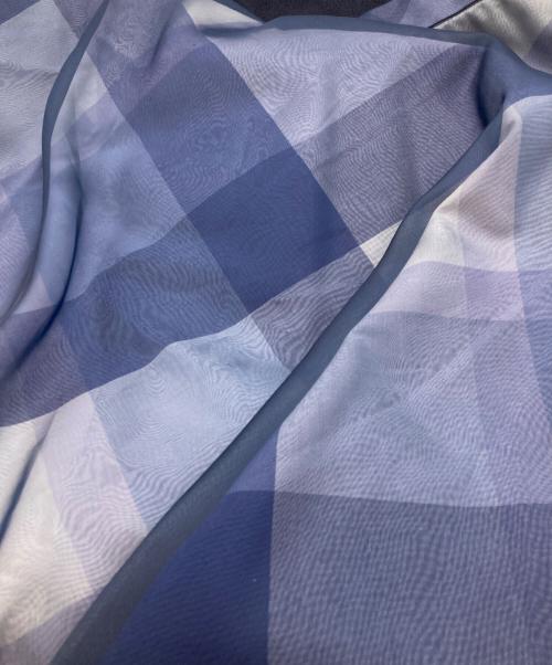 BLUE LABEL CRESTBRIDGE（ブルーレーベルクレストブリッジ）BLUE LABEL CRESTBRIDGE (ブルーレーベルクレストブリッジ) 素材切替半袖ワンピース ネイビー サイズ:38 未使用品の古着・服飾アイテム