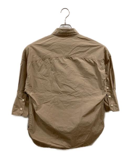MADISON BLUE（マディソンブルー）MADISON BLUE (マディソンブルー) J.BRADLEY CUFF SHIRT シャツ ベージュ サイズ:1の古着・服飾アイテム