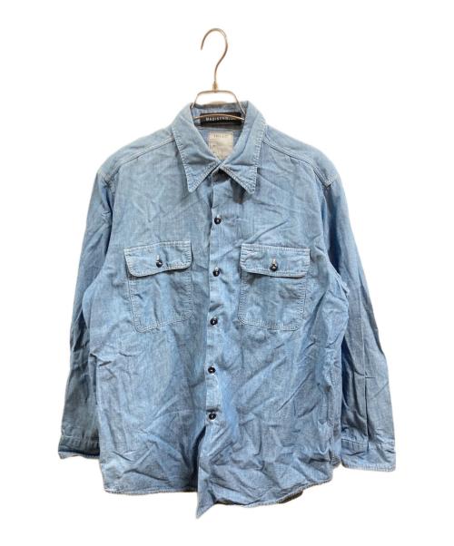 MADISON BLUE（マディソンブルー）MADISON BLUE (マディソンブルー) HAMPTON CHANBARY SHIRT インディゴ サイズ:1の古着・服飾アイテム