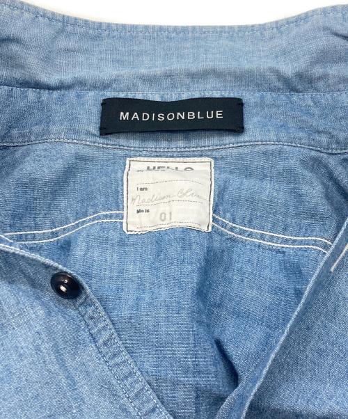 MADISON BLUE（マディソンブルー）MADISON BLUE (マディソンブルー) HAMPTON CHANBARY SHIRT インディゴ サイズ:1の古着・服飾アイテム