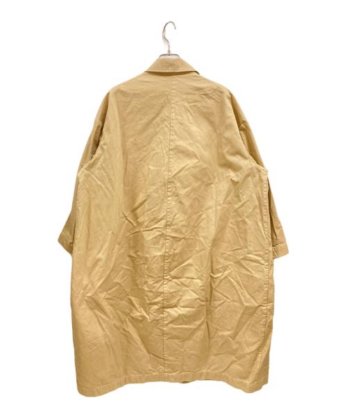 MUSE de Deuxieme Classe（ミューズ ドゥーズィエム クラス）MUSE de Deuxieme Classe (ミューズ ドゥーズィエム クラス) FINX ギャバオーバーコート ベージュ サイズ:Freeの古着・服飾アイテム