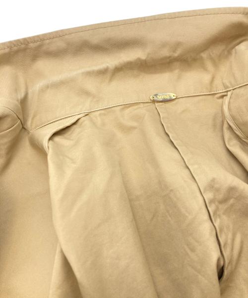 MUSE de Deuxieme Classe（ミューズ ドゥーズィエム クラス）MUSE de Deuxieme Classe (ミューズ ドゥーズィエム クラス) FINX ギャバオーバーコート ベージュ サイズ:Freeの古着・服飾アイテム