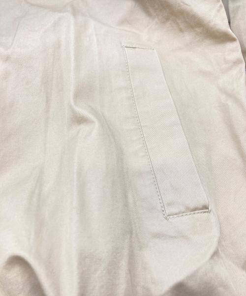 MUSE de Deuxieme Classe（ミューズ ドゥーズィエム クラス）MUSE de Deuxieme Classe (ミューズ ドゥーズィエム クラス) FINX ギャバオーバーコート ベージュ サイズ:Freeの古着・服飾アイテム