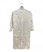 DEUXIEME CLASSEドゥーズィエム クラス）の古着「Linen ワンピース」｜ホワイト