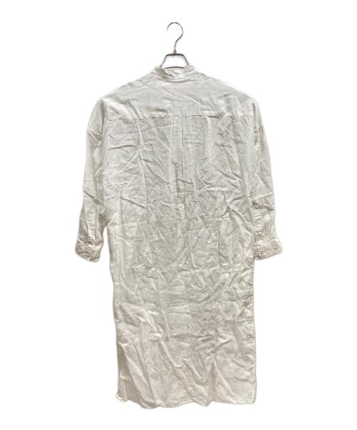 DEUXIEME CLASSE（ドゥーズィエム クラス）DEUXIEME CLASSE (ドゥーズィエム クラス) Linen ワンピース ホワイト サイズ:Freeの古着・服飾アイテム