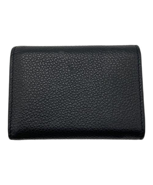 Saint Laurent Paris（サンローランパリ）Saint Laurent Paris (サンローランパリ) 3つ折り財布 ブラックの古着・服飾アイテム