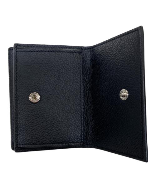 Saint Laurent Paris（サンローランパリ）Saint Laurent Paris (サンローランパリ) 3つ折り財布 ブラックの古着・服飾アイテム