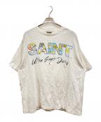 SAINT MICHAELセントマイケル）の古着「SUPER DIRTY SS TEE」｜ホワイト