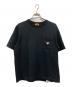 HUMAN MADE（ヒューマンメイド）の古着「HEART POCKET T-SHIRT」｜ブラック