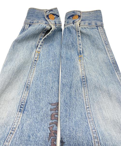 Hysteric Glamour（ヒステリックグラマー）Hysteric Glamour (ヒステリックグラマー) FERGADELIC METAL プリント デニムジャケット インディゴ サイズ:Lの古着・服飾アイテム