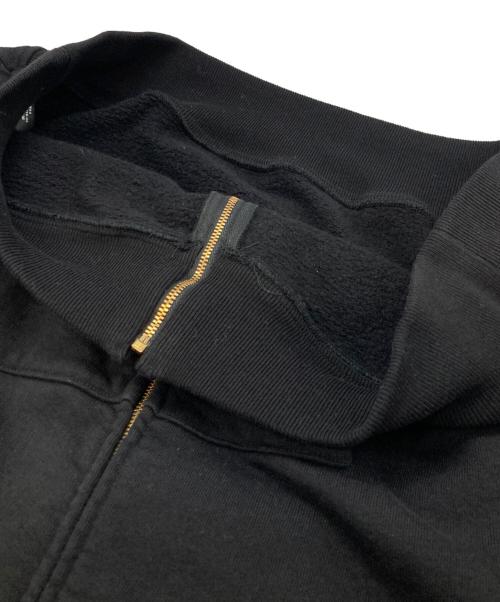 COMOLI（コモリ）COMOLI (コモリ) コットン裏毛 ジップパーカ- ブラック サイズ:2の古着・服飾アイテム