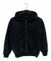 COMOLI（コモリ）の古着「コットン裏毛 ジップパーカ-」｜ブラック