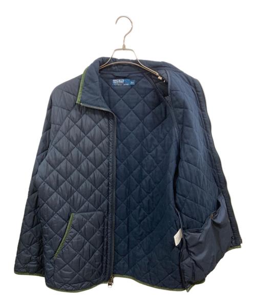 POLO RALPH LAUREN（ポロ・ラルフローレン）POLO RALPH LAUREN (ポロ・ラルフローレン) キルティングジャケット ネイビー サイズ:LLの古着・服飾アイテム