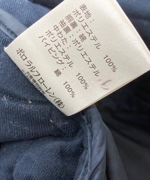 POLO RALPH LAUREN（ポロ・ラルフローレン）POLO RALPH LAUREN (ポロ・ラルフローレン) キルティングジャケット ネイビー サイズ:LLの古着・服飾アイテム