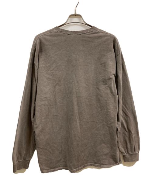 ANCELLM（アンセルム）ANCELLM (アンセルム) EMBROIDERY DYED LS ブラウン サイズ:size1の古着・服飾アイテム