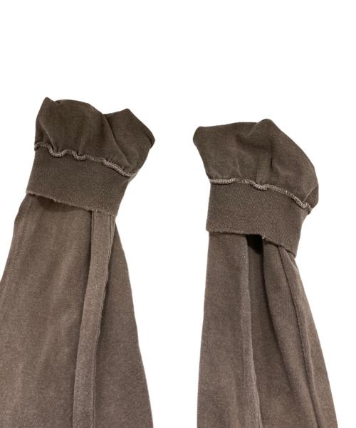 ANCELLM（アンセルム）ANCELLM (アンセルム) EMBROIDERY DYED LS ブラウン サイズ:size1の古着・服飾アイテム