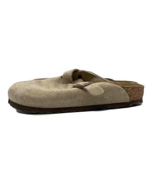 BIRKENSTOCK（ビルケンシュトック）BIRKENSTOCK (ビルケンシュトック) Boston スウェードサンダル ベージュ サイズ:26cmの古着・服飾アイテム