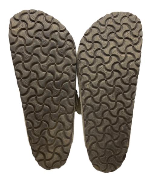 BIRKENSTOCK（ビルケンシュトック）BIRKENSTOCK (ビルケンシュトック) Boston スウェードサンダル ベージュ サイズ:26cmの古着・服飾アイテム